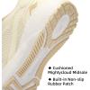 imageLamincoa Womens Walking Lightweight Shoes Non Slip Running Sneakers Tennis Outdoor Workout Shoes for WomenBeige