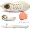 imageLamincoa Womens Walking Lightweight Shoes Non Slip Running Sneakers Tennis Outdoor Workout Shoes for WomenBeige