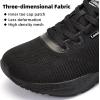 imageLamincoa Womens Walking Lightweight Shoes Non Slip Running Sneakers Tennis Outdoor Workout Shoes for WomenBlack