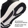 imageLamincoa Womens Walking Lightweight Shoes Non Slip Running Sneakers Tennis Outdoor Workout Shoes for WomenBlackWhite