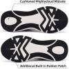 imageLamincoa Womens Walking Lightweight Shoes Non Slip Running Sneakers Tennis Outdoor Workout Shoes for WomenBlackWhite