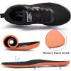 imageLamincoa Womens Walking Lightweight Shoes Non Slip Running Sneakers Tennis Outdoor Workout Shoes for WomenBlackWhite