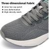imageLamincoa Womens Walking Lightweight Shoes Non Slip Running Sneakers Tennis Outdoor Workout Shoes for WomenGrey