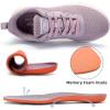 imageLamincoa Womens Walking Lightweight Shoes Non Slip Running Sneakers Tennis Outdoor Workout Shoes for WomenPurple