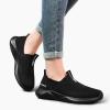 imageLamincoa Womens Comfort Walking Shoes Casual Slip on Sneakers Lightweight Breathable Mesh Athletic Shoes Black 65