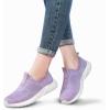 imageLamincoa Womens Walking Shoes Comfortable Mesh Slip on Easy Sneakers Outdoor Lightweight Shoes Purple 10
