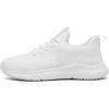 imageLamincoa Running Shoes for Womens Sports Fashion Sneakers Walking Fitness Jogging Athletic Road Casual Footwear Indoor OutdoorThicken White Size 6