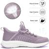 imageLamincoa Women Walking Sneakers Slip on Running Sneaker Non Slip Tennis Lightweight Shoe Sport Gym Casual Shoes WorkoutLightpurple