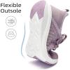 imageLamincoa Women Walking Sneakers Slip on Running Sneaker Non Slip Tennis Lightweight Shoe Sport Gym Casual Shoes WorkoutLightpurple