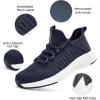imageLamincoa Women Walking Sneakers Slip on Running Sneaker Non Slip Tennis Lightweight Shoe Sport Gym Casual Shoes WorkoutNavy