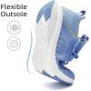 imageLamincoa Women Walking Sneakers Slip on Running Sneaker Non Slip Tennis Lightweight Shoe Sport Gym Casual Shoes WorkoutSky Blue