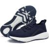 imageLamincoa Womens Running Sneakers Slip on Tennis Sneaker Lightweight Walking Shoes Casual Athletic Sneakers for Outdoor Gym Sports WorkoutNavy