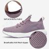 imageLamincoa Womens Running Sneakers Slip on Tennis Sneaker Lightweight Walking Shoes Casual Athletic Sneakers for Outdoor Gym Sports WorkoutPurple