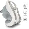 imageLamincoa Womens Sneakers Running Tennis Shoe Lightweight Walking Shoes Casual Workout Gym Sneaker for WomensLightgrey