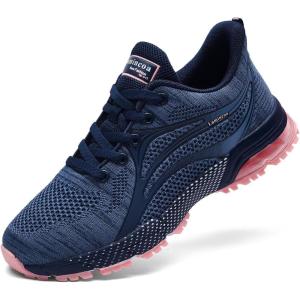 imageLamincoa Womens Running Shoes Athletic Women Sneakers Non Slip Womens Tennis ShoesNavy Blue
