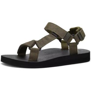 imageWomens Sandals Casual Summer Sandals for Women with Arch Support Yoga Mat Insole Lightweight Water Shoes OutdoorGreen