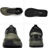 imageLamincoa Wide Mens Sneakers Hiking Walking Lightweight Breathable Shoe NonSlip Outdoor Sports Trail Running Tennis Sneaker ArmyGreen