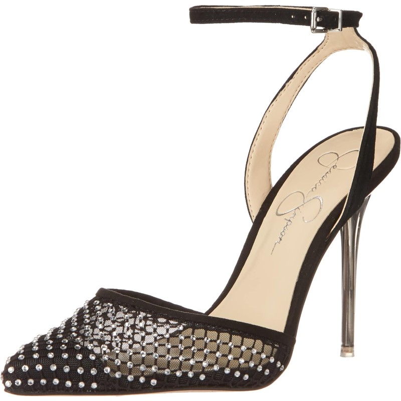 Jessica Simpson Phindies Décolleté Donna In Raso Rame Dorato - Tacco 9 Cm - Punta Aperta