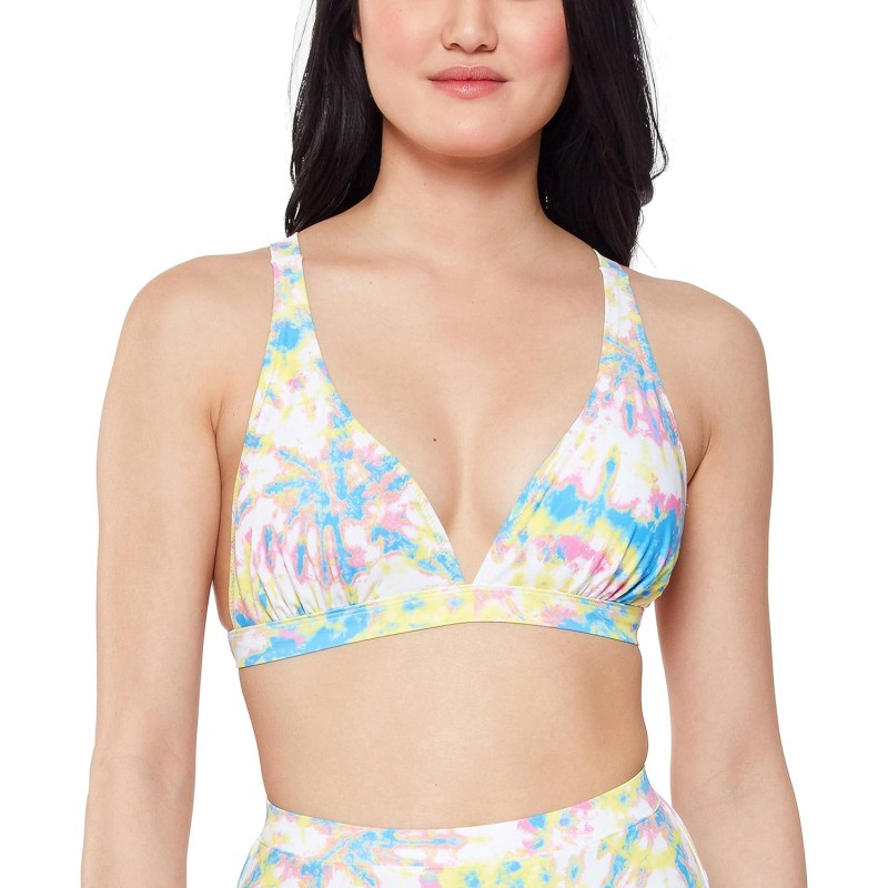 Jessica Simpson Bikini Top Separabile - Mix & Match Nile Print - Costume Da Bagno Donna
