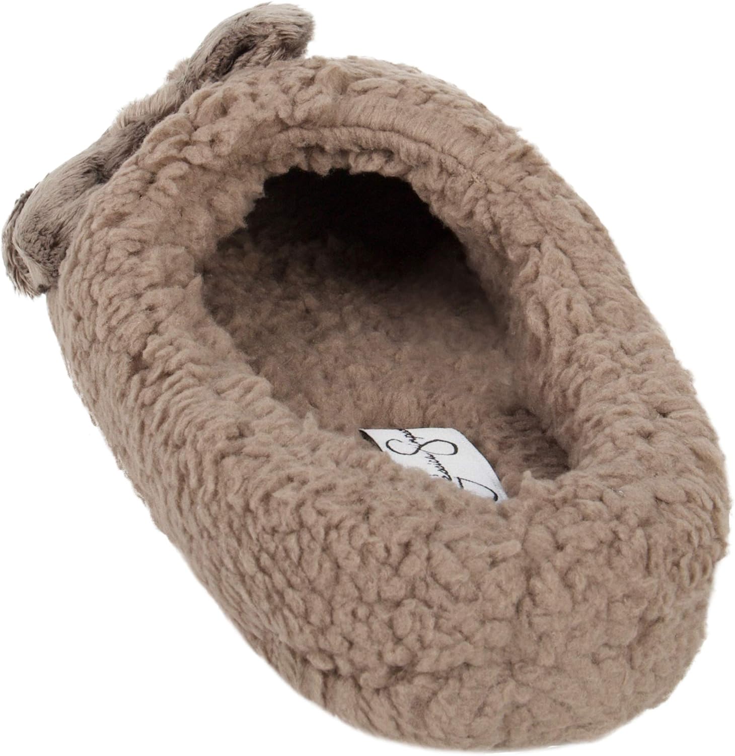 Jessica Simpson Women's Plush Marshmallow Slide On House Slipper Clog With Memory Foam