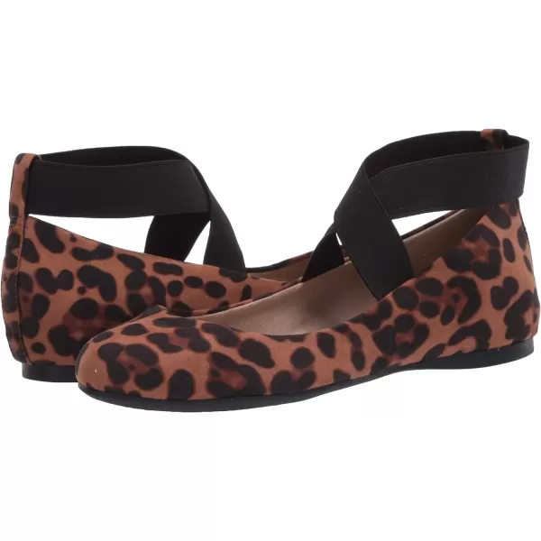 Jessica Simpson Mandayss Women's Pull-On Criss-Cross Ankle Ballet Flats Shoes