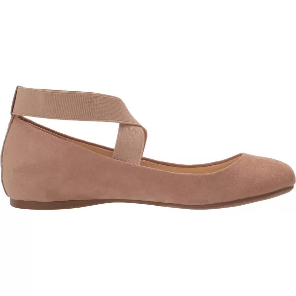 Jessica Simpson Mandayss Women's Pull-On Criss-Cross Ankle Ballet Flats Shoes