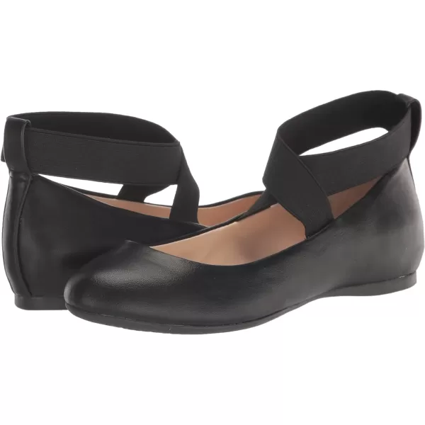 Jessica Simpson Mandayss Women's Pull-On Criss-Cross Ankle Ballet Flats Shoes