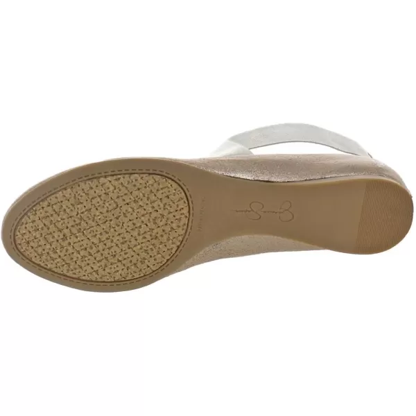 Jessica Simpson Mandayss Women's Pull-On Criss-Cross Ankle Ballet Flats Shoes