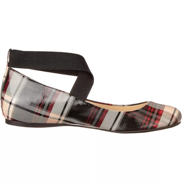 Jessica Simpson Mandayss Women's Pull-On Criss-Cross Ankle Ballet Flats Shoes