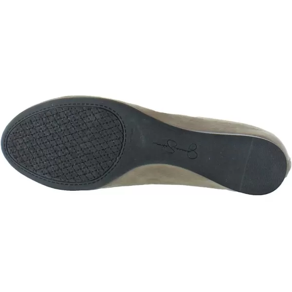 Jessica Simpson Mandayss Women's Pull-On Criss-Cross Ankle Ballet Flats Shoes