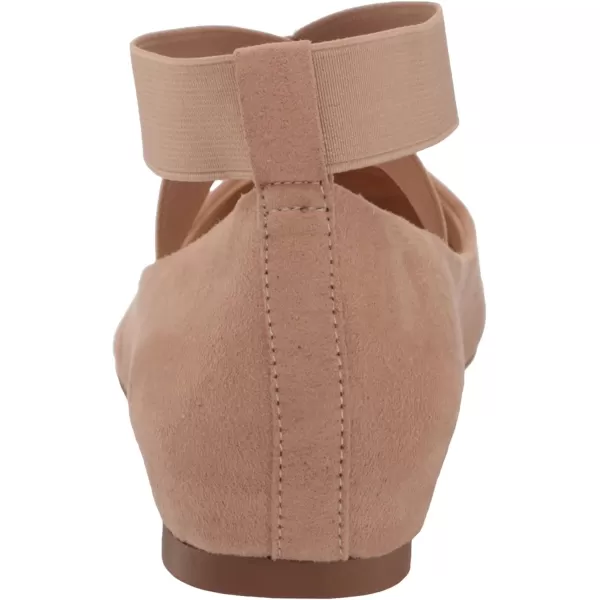 Jessica Simpson Mandayss Women's Pull-On Criss-Cross Ankle Ballet Flats Shoes