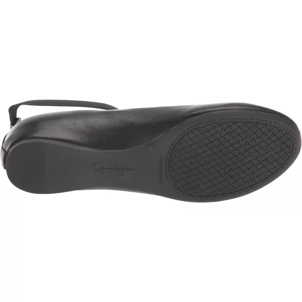 Jessica Simpson Mandayss Women's Pull-On Criss-Cross Ankle Ballet Flats Shoes