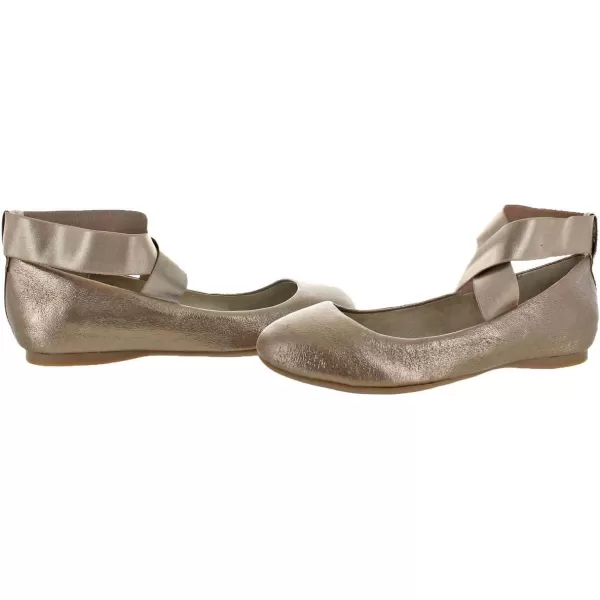 Jessica Simpson Mandayss Women's Pull-On Criss-Cross Ankle Ballet Flats Shoes