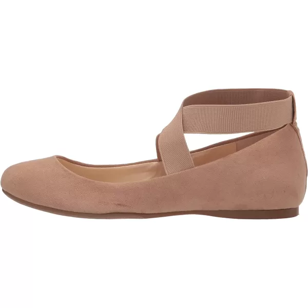 Jessica Simpson Mandayss Women's Pull-On Criss-Cross Ankle Ballet Flats Shoes