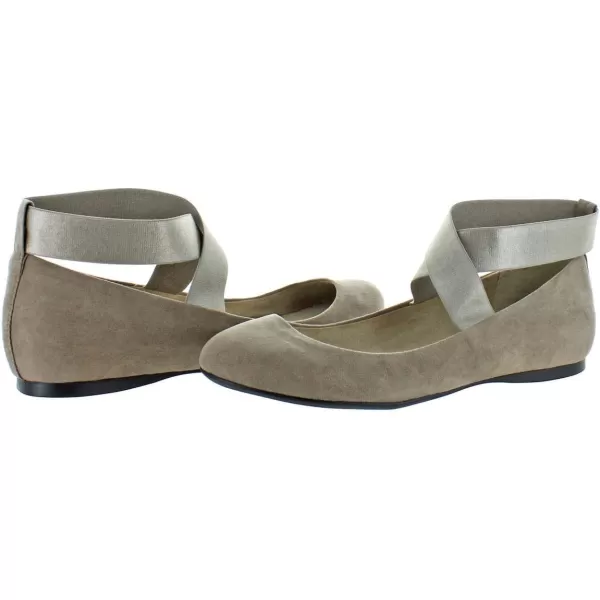 Jessica Simpson Mandayss Women's Pull-On Criss-Cross Ankle Ballet Flats Shoes