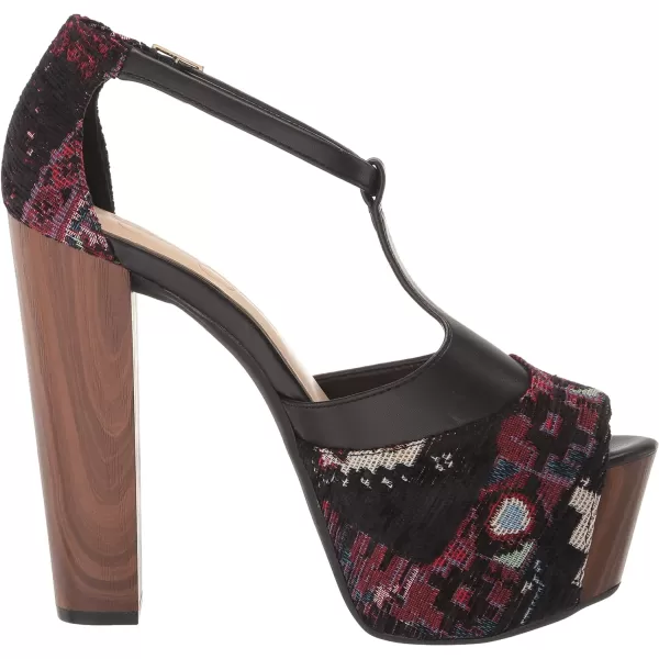 Jessica Simpson Womens Dany 3 Floral Heeled Platform Sandals