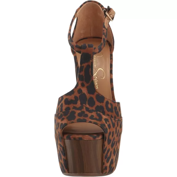 Jessica Simpson Womens Dany 3 Floral Heeled Platform Sandals