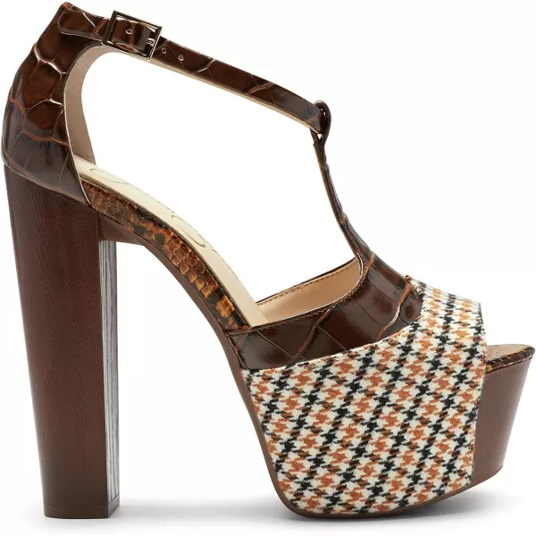 Jessica Simpson Womens Dany 3 Floral Heeled Platform Sandals