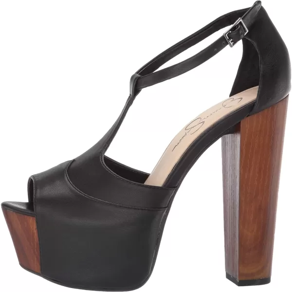Jessica Simpson Womens Dany 3 Floral Heeled Platform Sandals