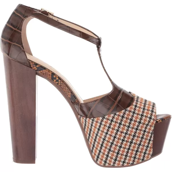 Jessica Simpson Womens Dany 3 Floral Heeled Platform Sandals