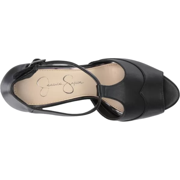 Jessica Simpson Womens Dany 3 Floral Heeled Platform Sandals