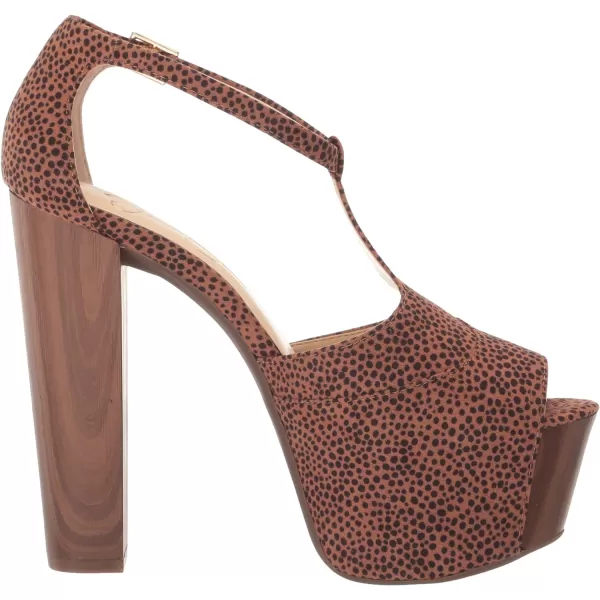 Jessica Simpson Womens Dany 3 Floral Heeled Platform Sandals