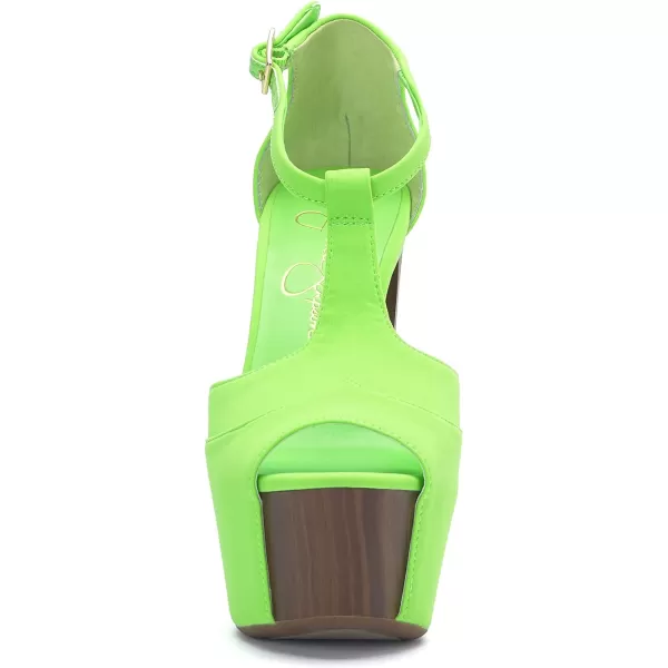 Jessica Simpson Womens Dany 3 Floral Heeled Platform Sandals