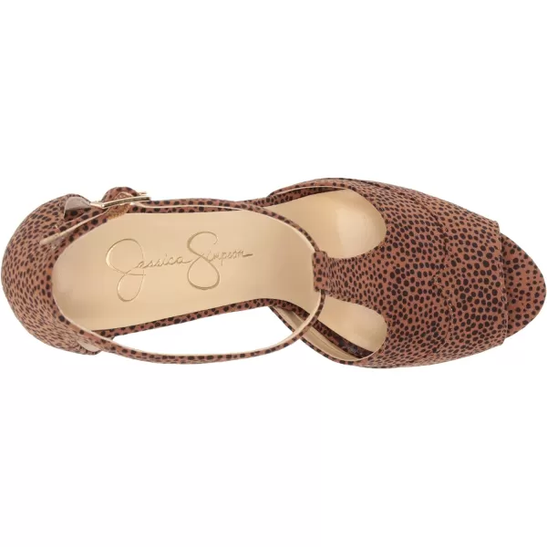 Jessica Simpson Womens Dany 3 Floral Heeled Platform Sandals