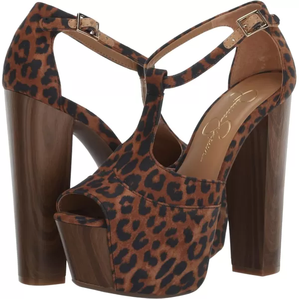 Jessica Simpson Womens Dany 3 Floral Heeled Platform Sandals