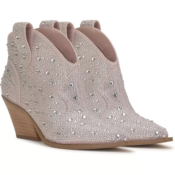 Jessica Simpson Womens Suede Pointed Toe Ankle Boots