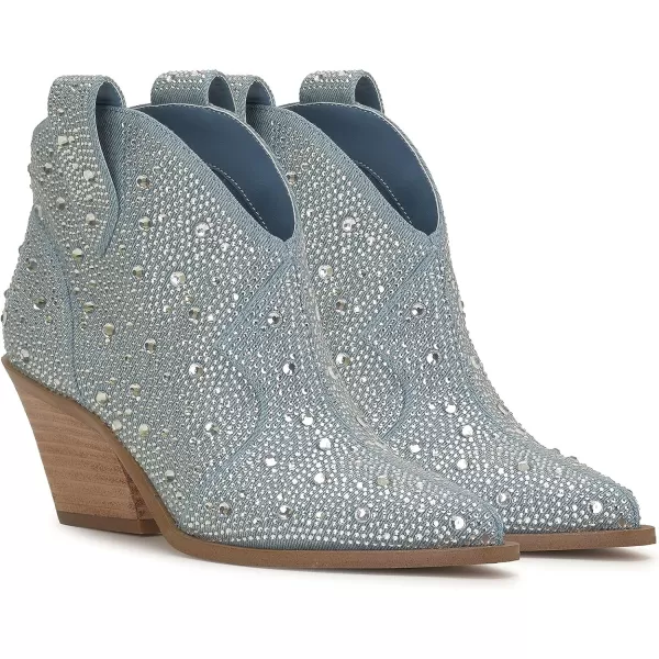 Jessica Simpson Womens Suede Pointed Toe Ankle Boots