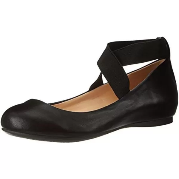 Jessica Simpson Mandayss Women's Pull-On Criss-Cross Ankle Ballet Flats Shoes