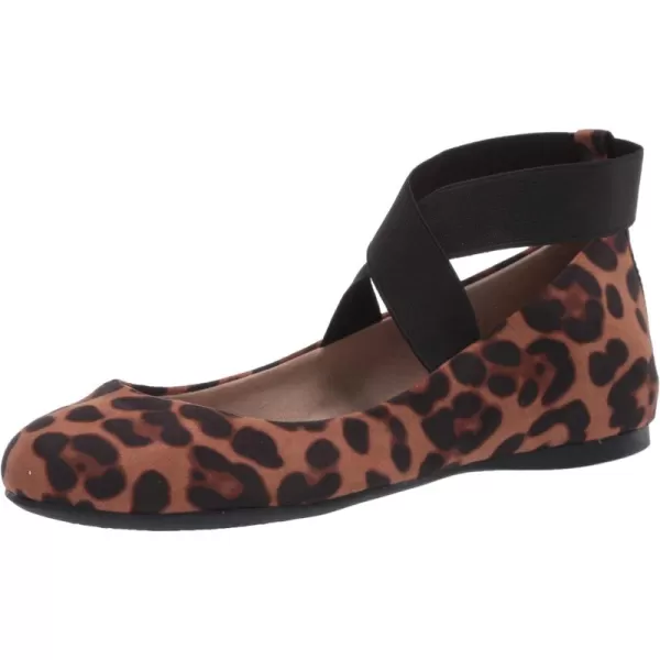 Jessica Simpson Mandayss Women's Pull-On Criss-Cross Ankle Ballet Flats Shoes
