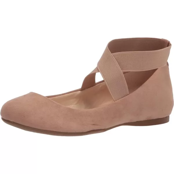 Jessica Simpson Mandayss Women's Pull-On Criss-Cross Ankle Ballet Flats Shoes